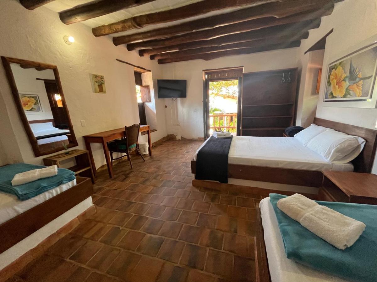 Ecohotel Barichara Ngoại thất bức ảnh
